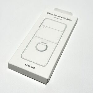 Samsung Clear Cover with Ring for Samsung‎ Galaxy Z Flip4 - Clear